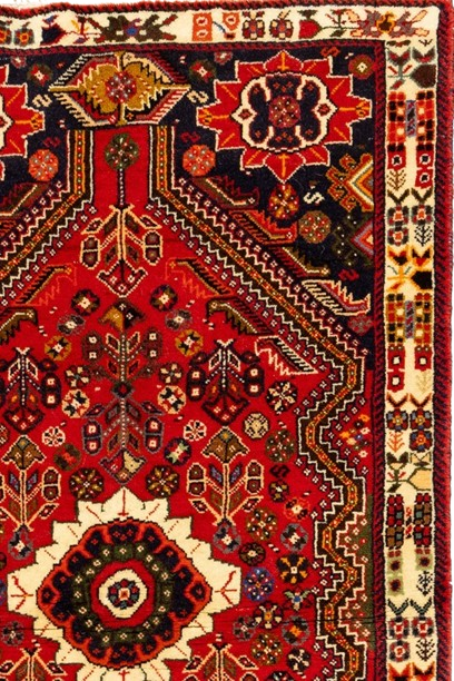 Image of the Fars Radiance rug showcasing intricate patterns and traditional Persian motifs.